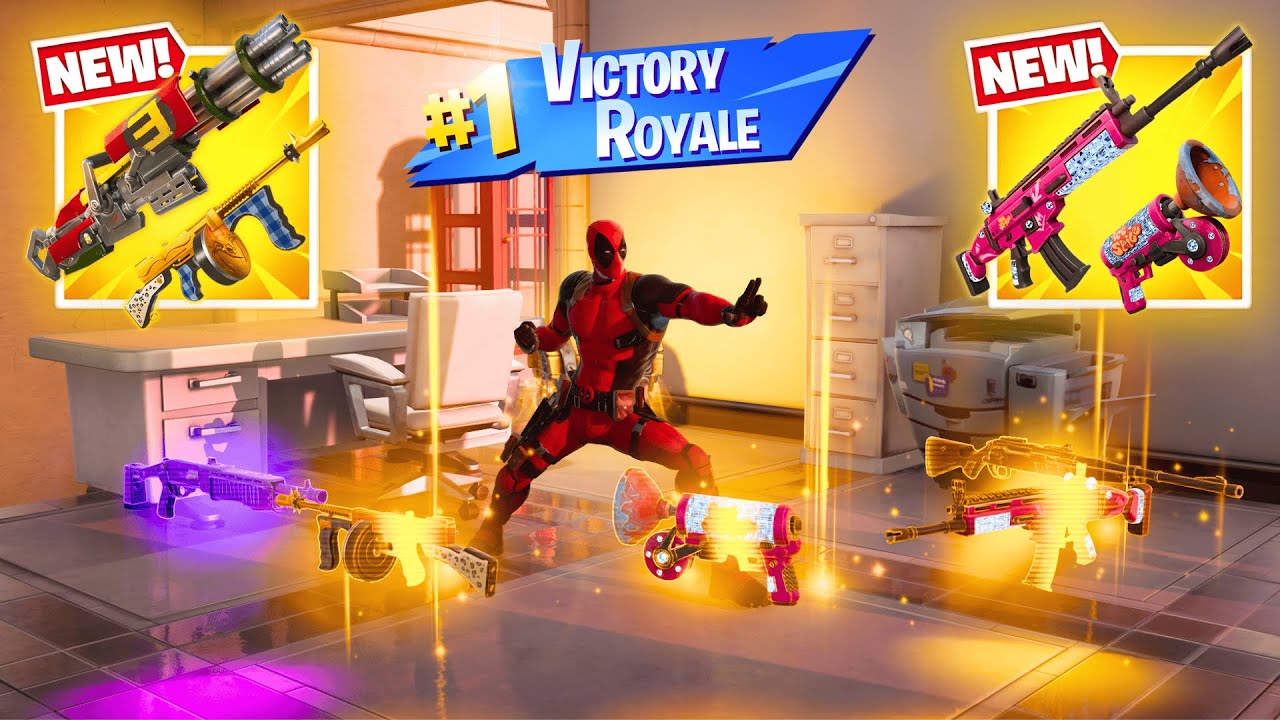 DEADPOOL vs NEW OG MYTHIC’S CHALLENGE (NEW!! Fortnite OG Chapter 2 Remix)
