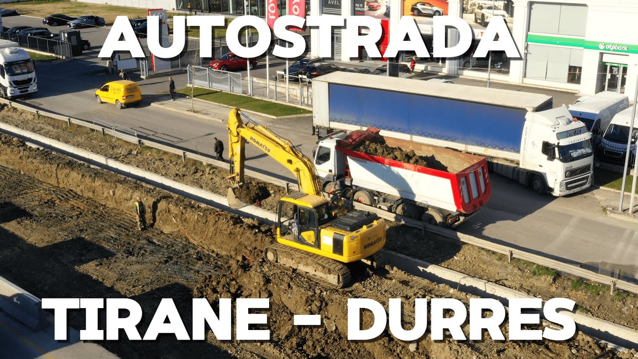 Autostrada Tirane - Durres | Punimet 01.2025