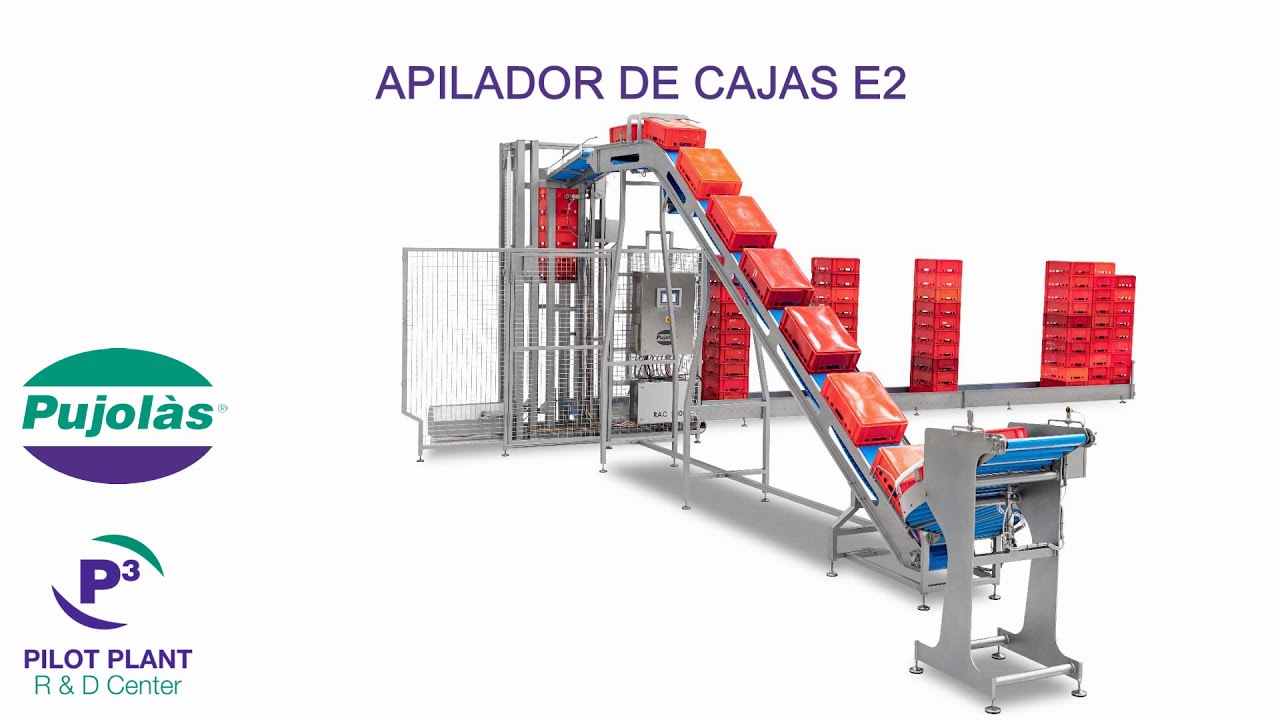 RAC 2000 E2 Kratten stapelaar van Pujolas by Foodline System