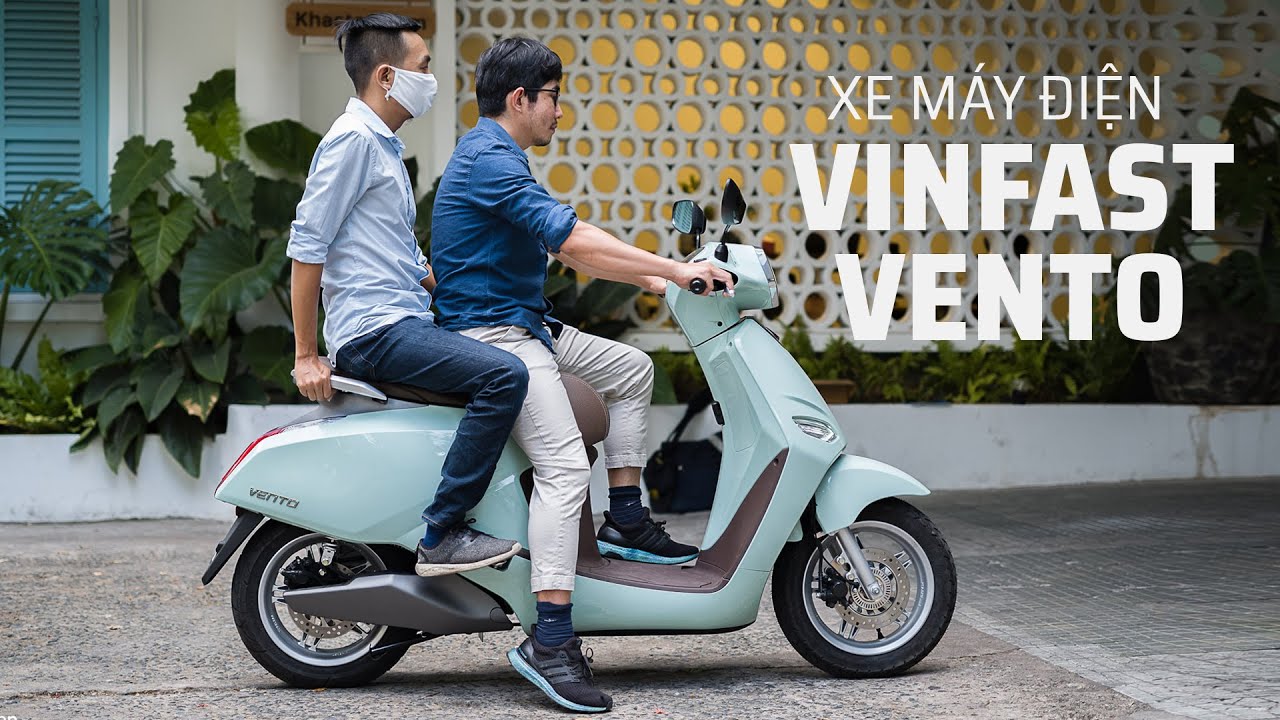 Trên tay xe máy điện VinFast Vento