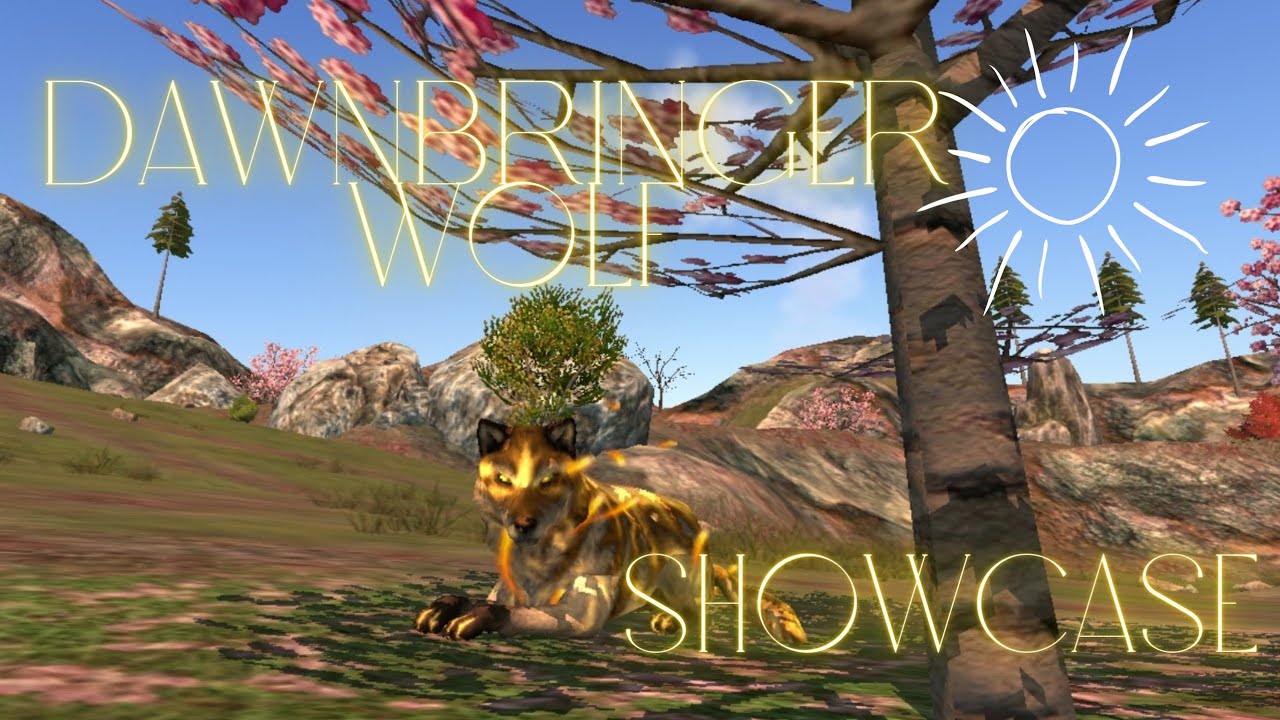 Dawnbringer Wolf Showcase!! 🌤 | The wolf Online Simulator