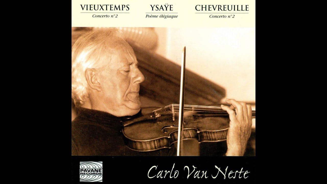 Carlo Van Neste, Grand orchestre symphonique de l'INR, Daniel Sternefeld - Po&egrave;me &eacute;l&eacute;giaque for Violi