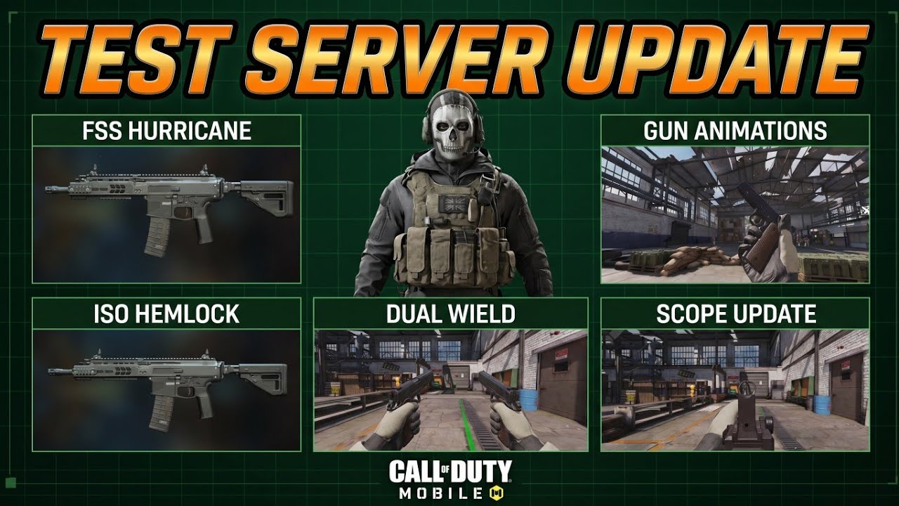 CODM Test Server Major Update - New Guns, Animations, Dual-Wield & More