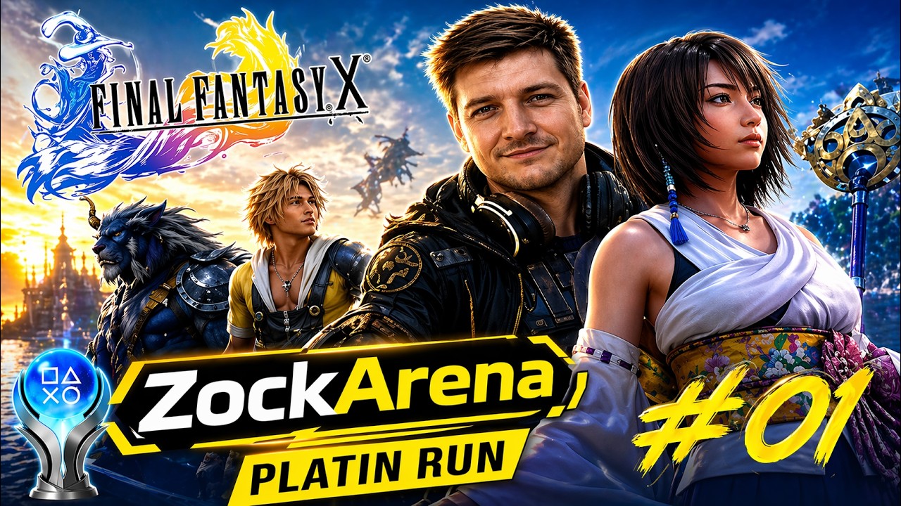 Final Fantasy X - HD | Nostalgie pur trifft Platin-Run &ndash; Das beste Abenteuer jemals | 🔴 Live | #01