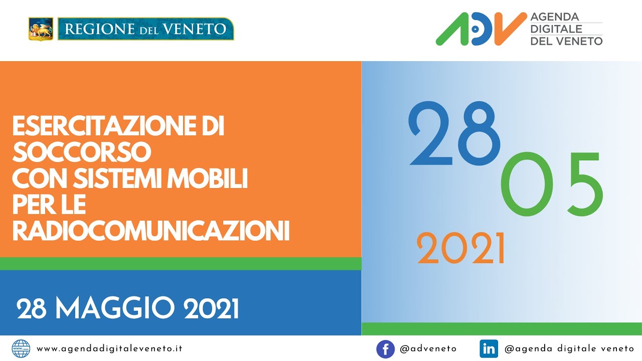 Esercitazione di soccorso con sistemi mobili per le radiocomunicazioni