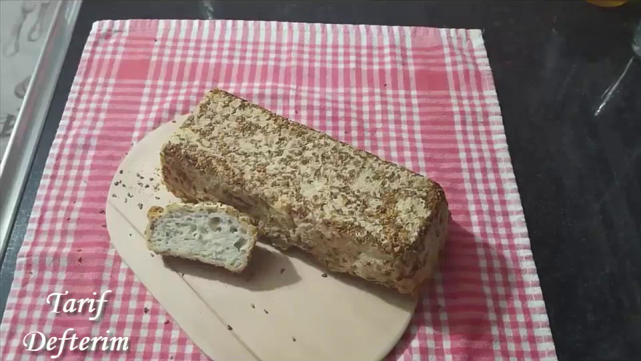 GLÜTENSİZ UNLA  KETEN TOHUMLU EKMEK