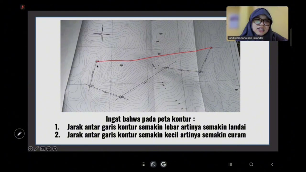 GEOMETRIK JALAN - penentuan trase dan stationing
