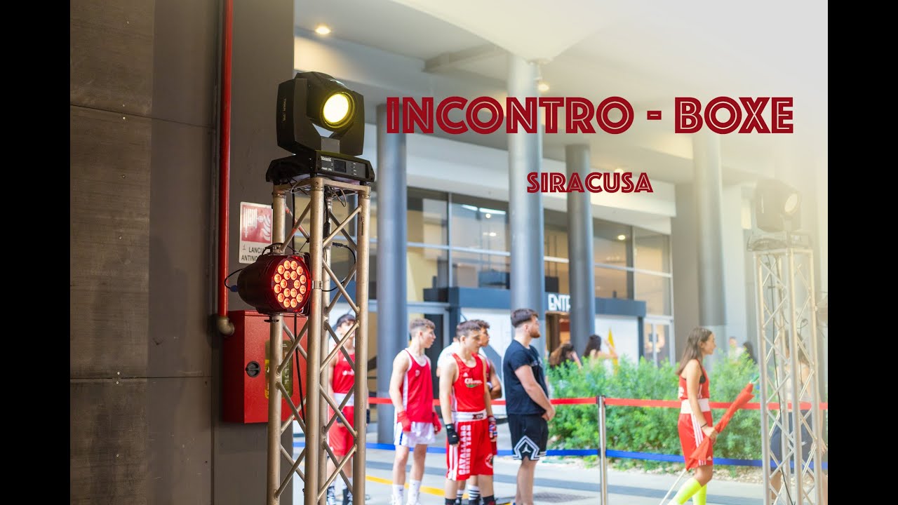 Incontro Boxe - Centro commerciale Archimede Siracusa