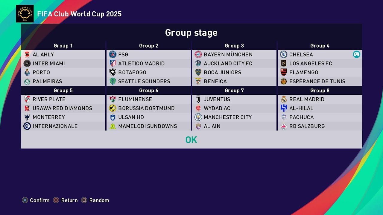 eFootball PES 2021 SEASON UPDATE FIFA CLUB WORLD CUP 2025 OPTION FILE PS4/PS5/PC