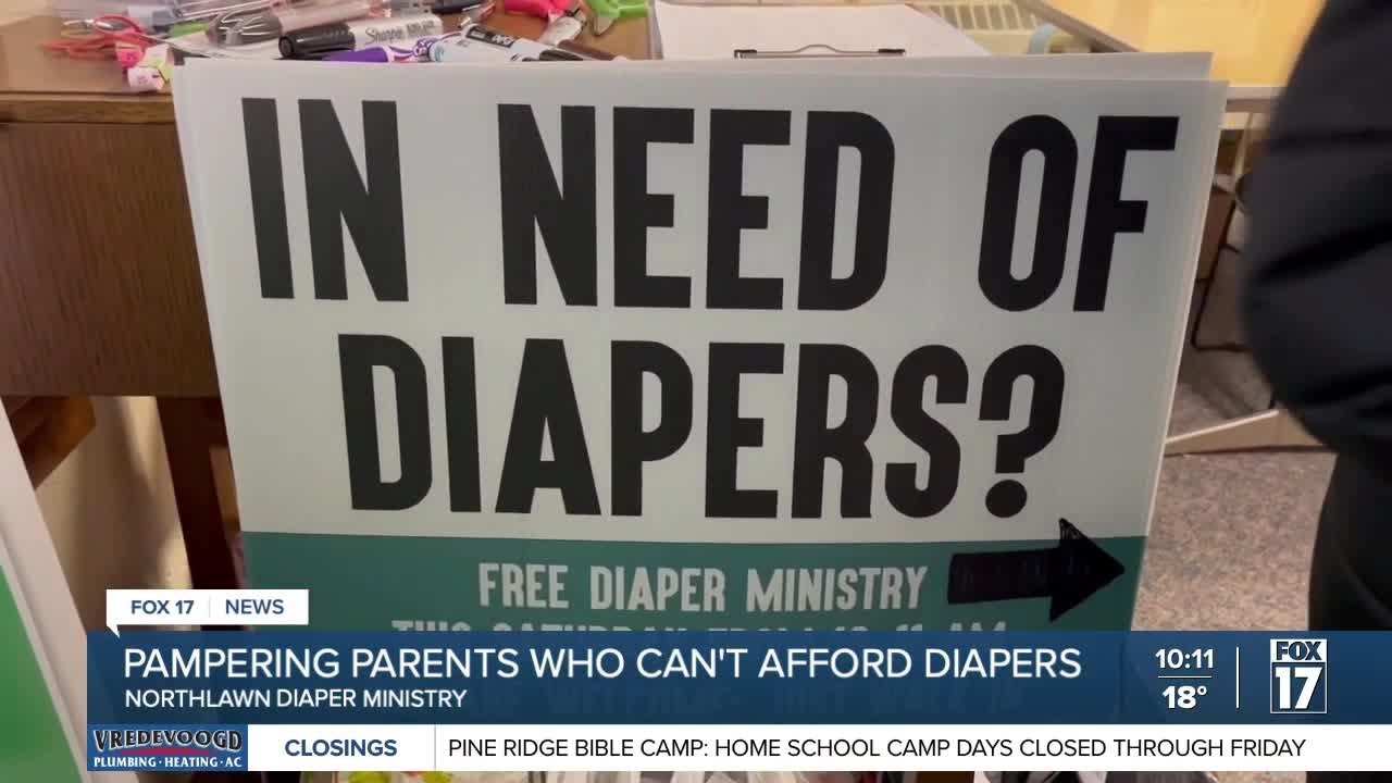 Northlawn diaper ministry pampering parents struggling to afford diapers