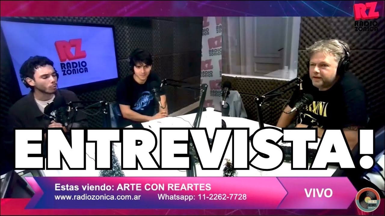 ENTREVISTA RADIO ZONICA (ARTE CON REARTES)