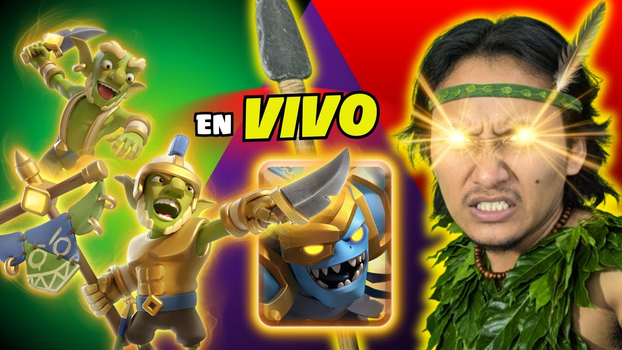 🚨DIRECTO #17 | JUEGO CON LOS HEROES MAS ROTOS DE CLASH ROYALE
