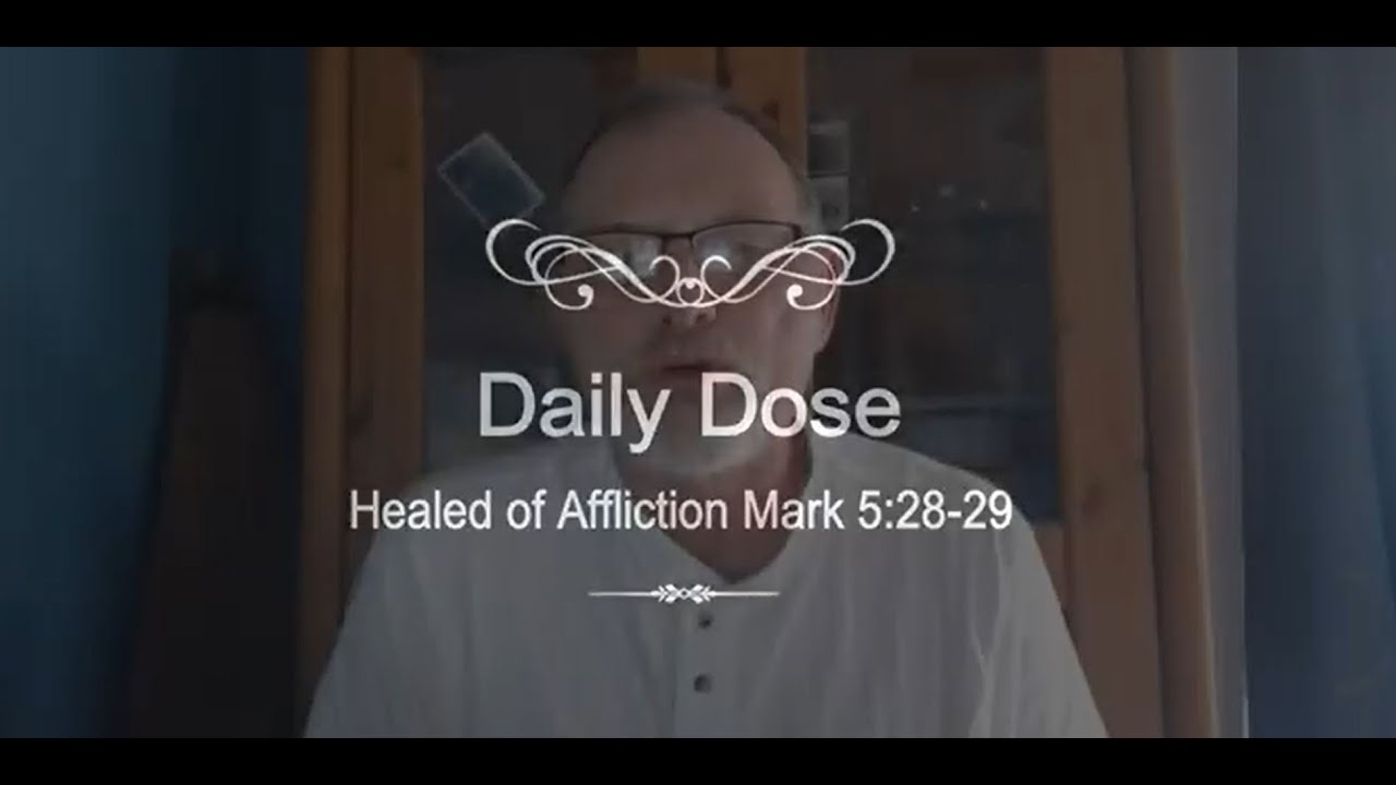Mark 5:28-29
