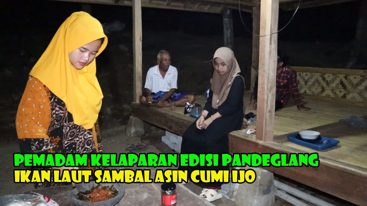 Pemadam Kelaparan Edisi Pandeglang Banten. Ikan Laut Sambal Cumi Ijo.. Madep Pisan.