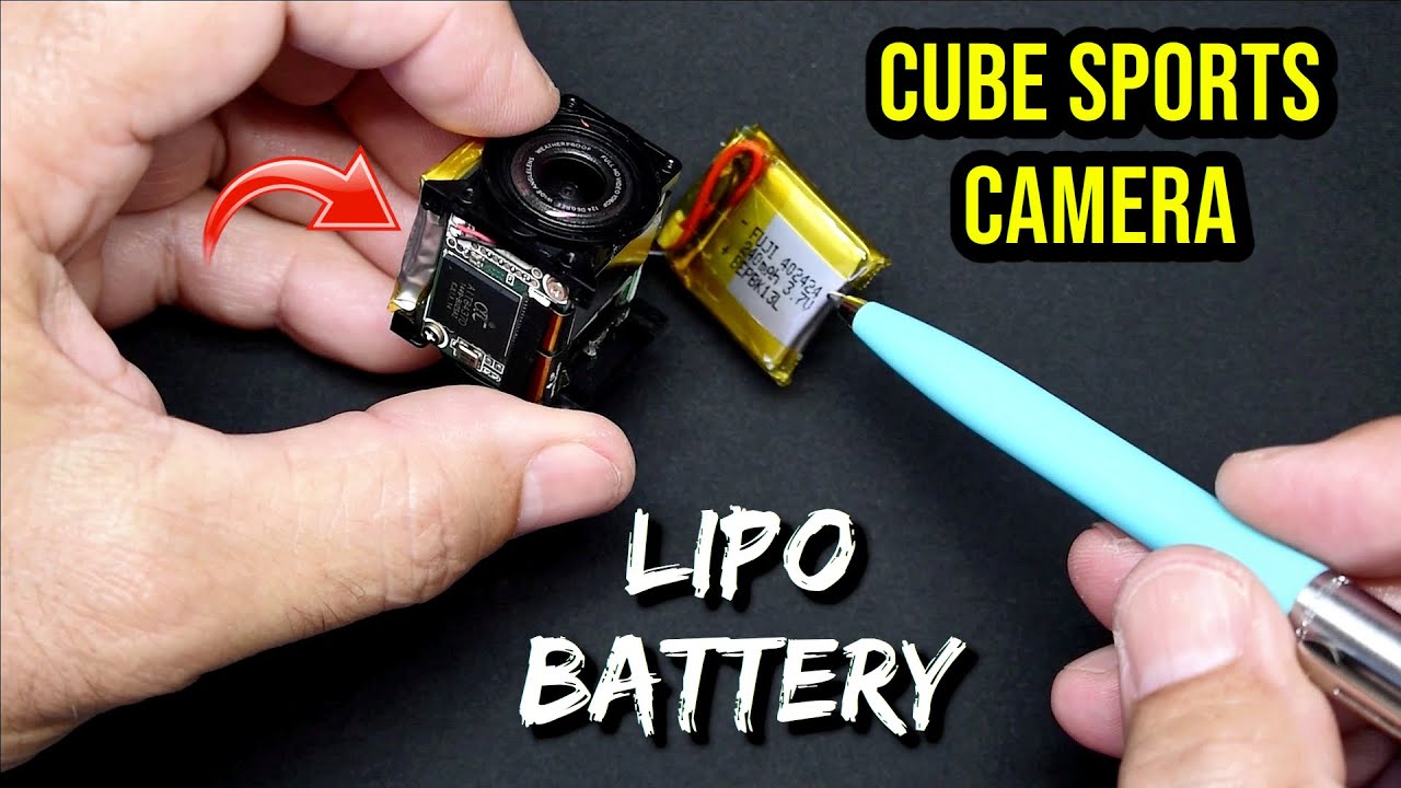 Cube Camera Battery Replacement (Internal Lithium Polymer)