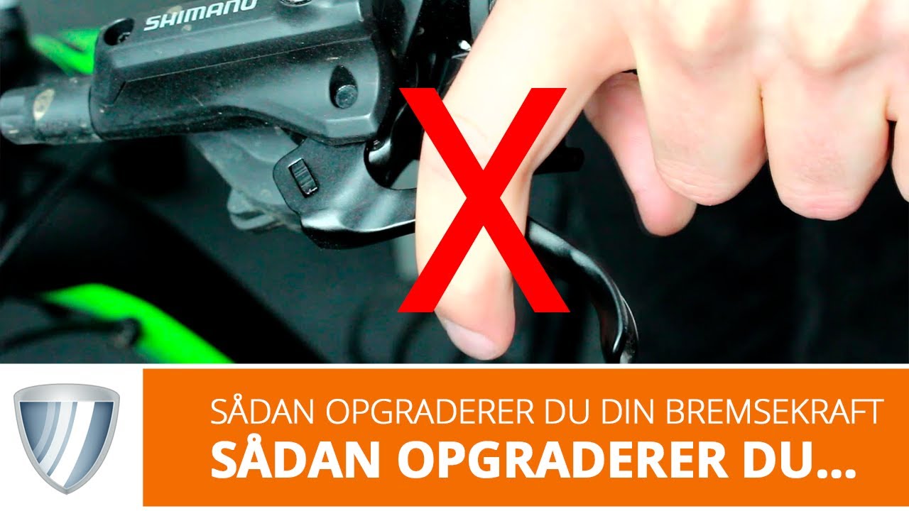 Sådan Opgraderer Du Din Bremsekraft!