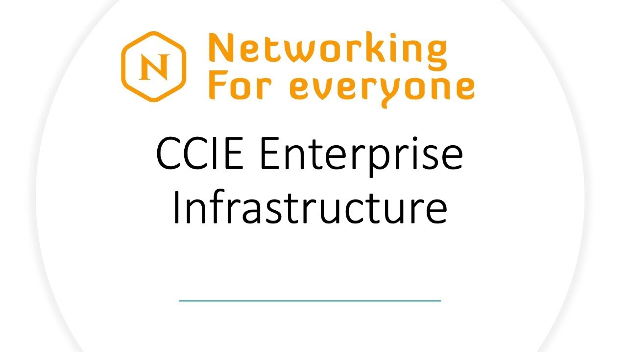 CCIE Enterprise Infrastructure Bootcamp 2021