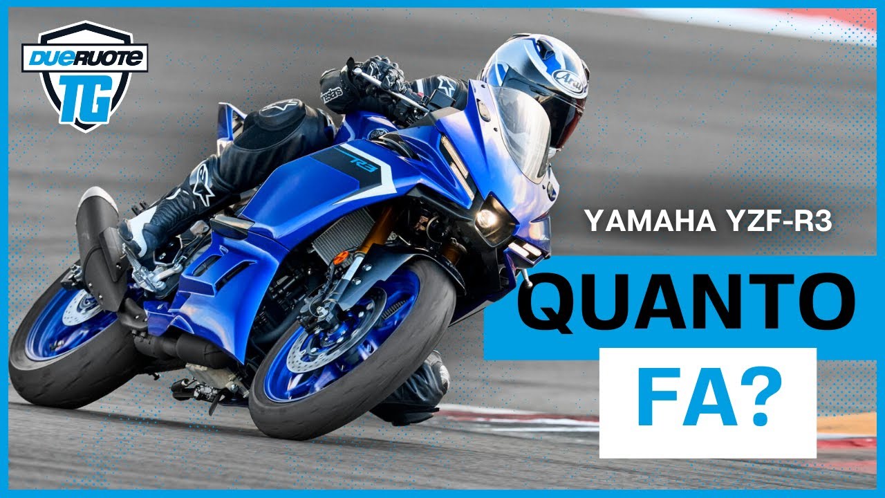 Abbiamo tirato al massimo la nuova Yamaha R3! - DueruoteTG 