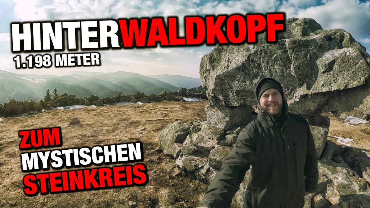 360° Gipfelblick auf dem Hinterwaldkopf 🎒 Winterwanderung im Schwarzwald