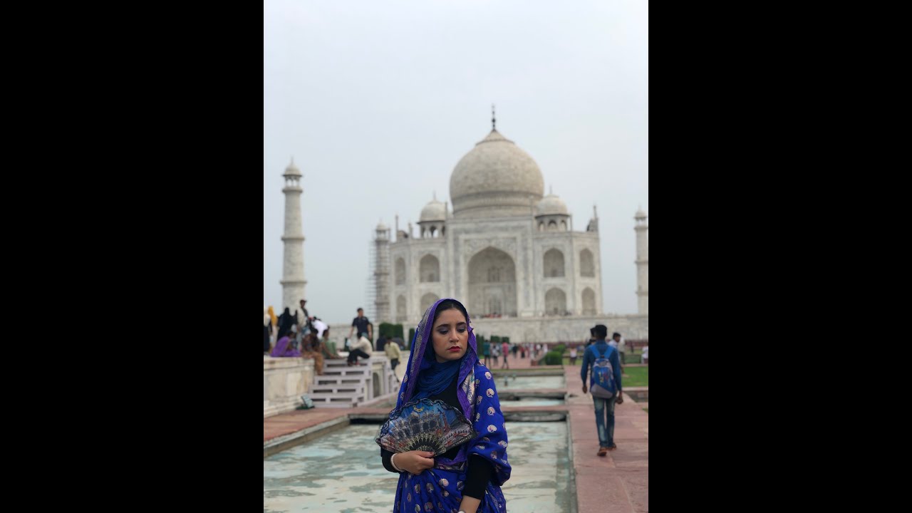 VLOG 4. تاج محل من عجائب الدنيا السبعة ، لبسوني  ساري ❤️🇮🇳 Taj Mahal monuments du monde 🌍