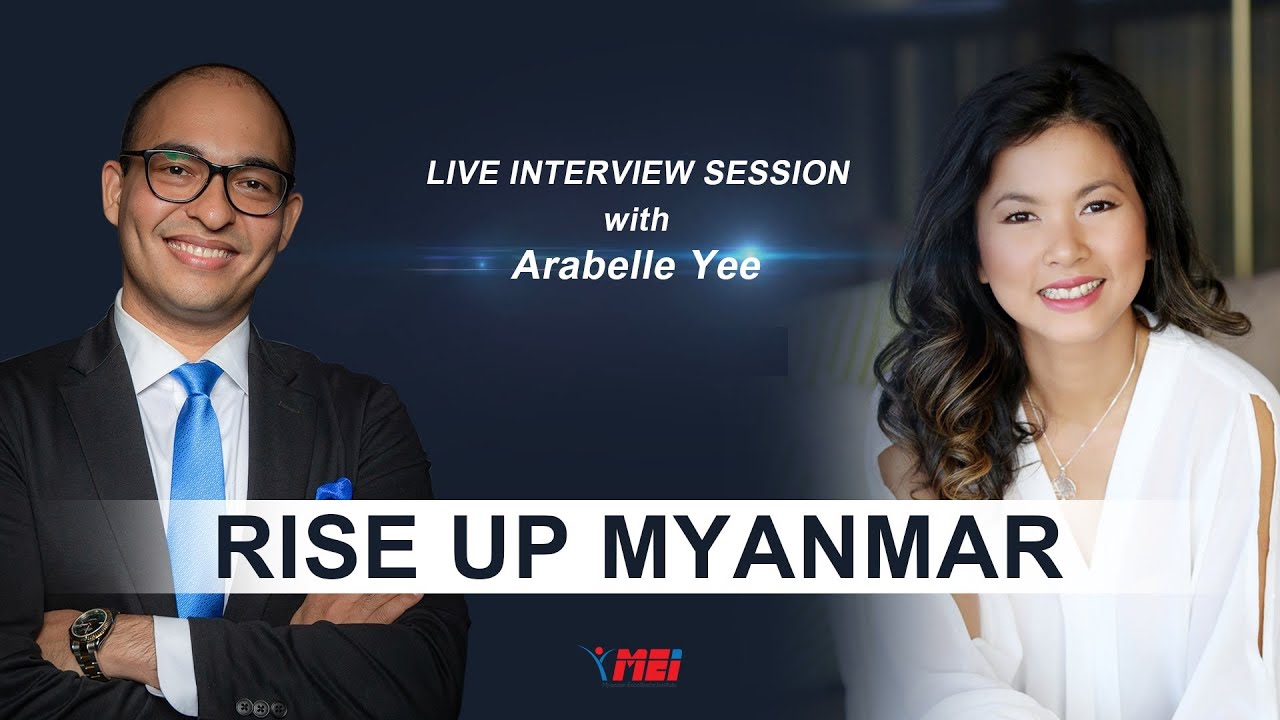 Coach & Trainer Arabelle Yee နဲ့ Rise Up Myanmar LIVE Interview