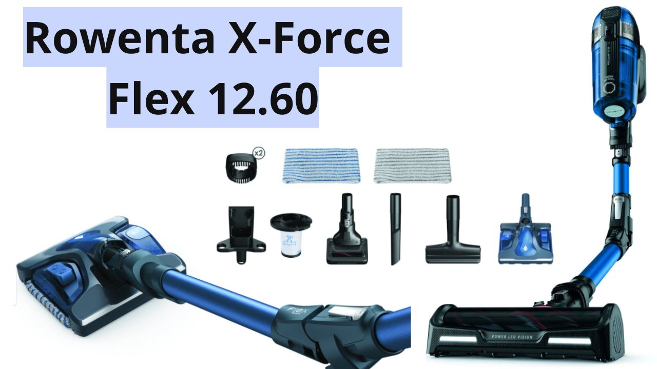 Пилосос Rowenta XForce Flex 12.60. Розпаковка, тестування.