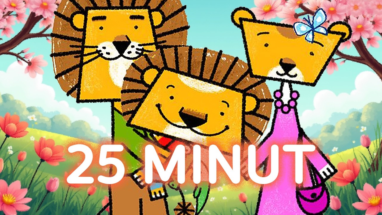 25 MINUT z Dzielnym Lwem Erykiem | MIX ODCINKÓW | MiniMini+