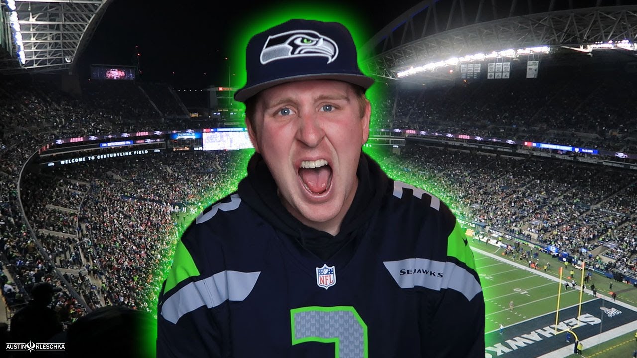 MY INSANE FIRST EVER SEAHAWKS GAME! | Kleschka Vlogs