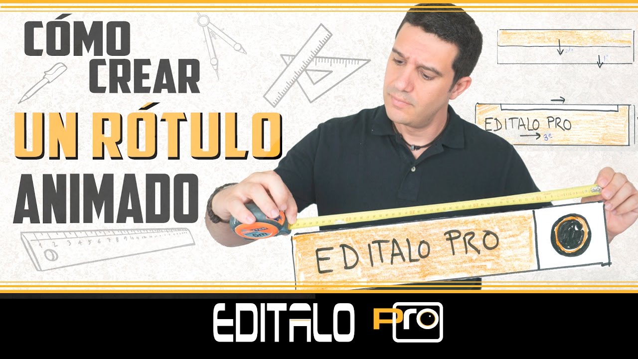 Cómo crear un Rótulo Animado en Adobe Premiere