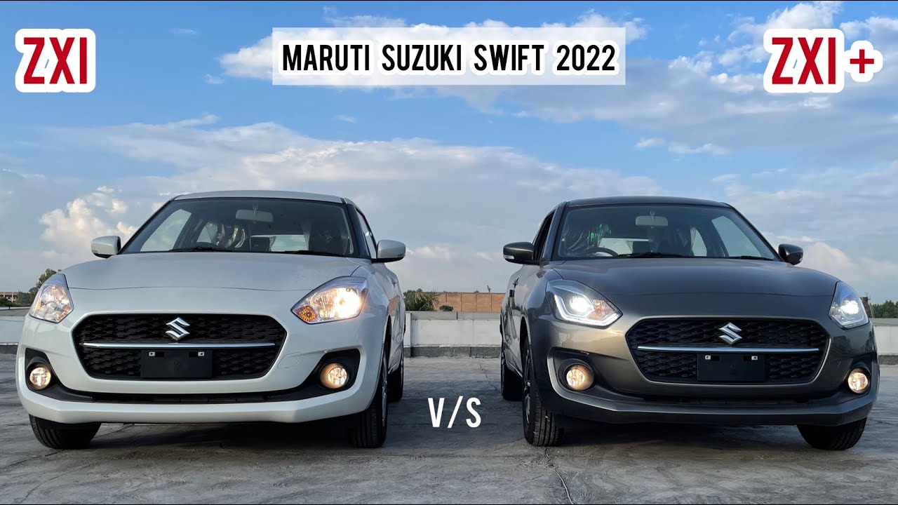 New Maruti Suzuki Swift 2022 🔥 ZXi vs ZXi Plus - Variants Comparison! Swift ZXi vs Swift ZXi Plus !