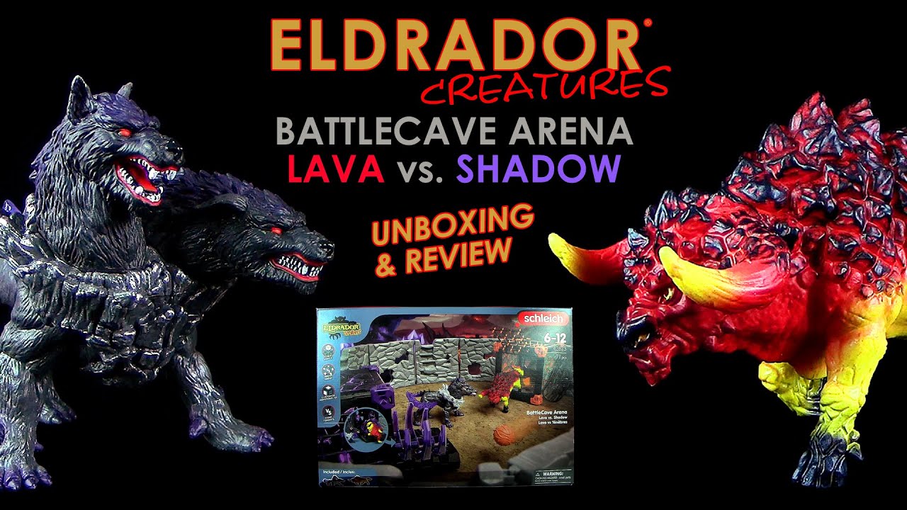 Schleich ® Eldrador ® Creatures - BattleCave Arena Lava vs Schatten - Katastrophenalarm & Meinung