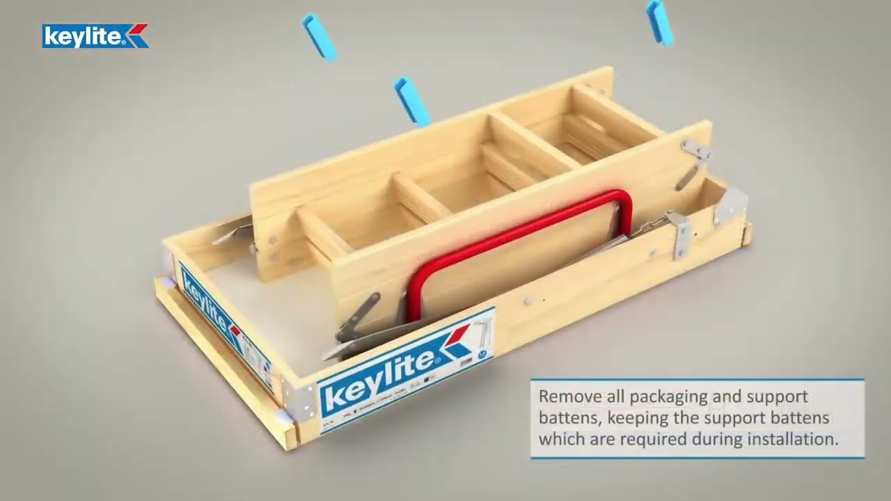 PDP Video | Keylite Loft Ladders Installation