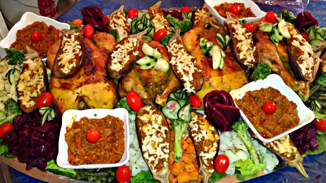 دجاج معمر بالشعرية و الخضرة ومحمر في الفرن سهل التحضير 😋