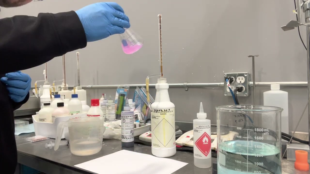 Total and Free Acid Titrations demo by WestChem