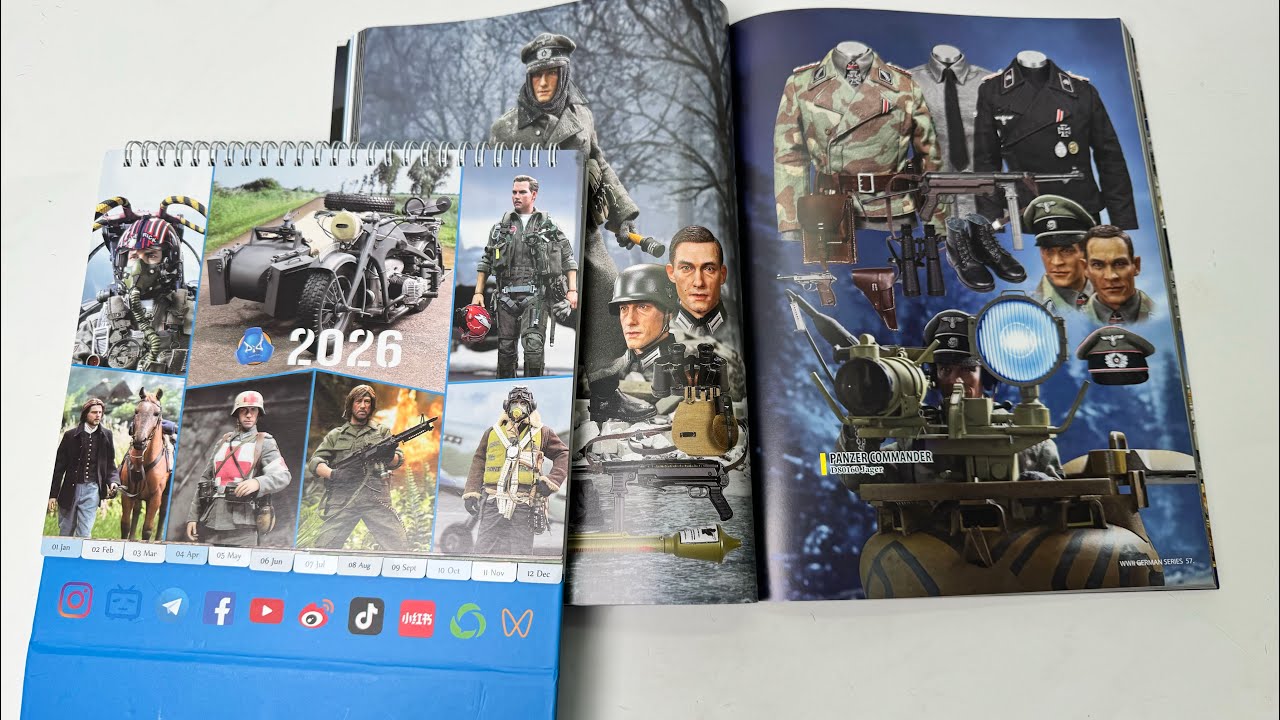 Каталог и календарь DID на 2026 год - С Новым лунным годом 2026! - Фигурки DID в масштабе 1/6