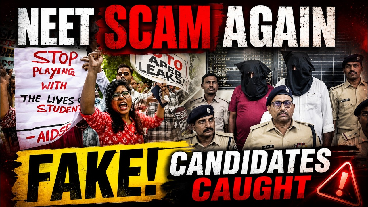 NEET UG Re-Test Scam LIVE | 9 Impersonators Arrested In Bihar | 30 Held For Cheating