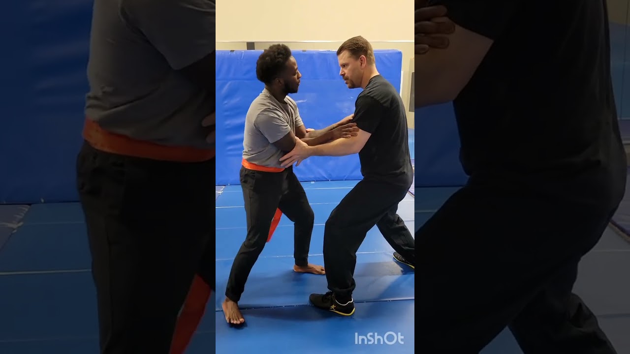 Positional control in grappling. 