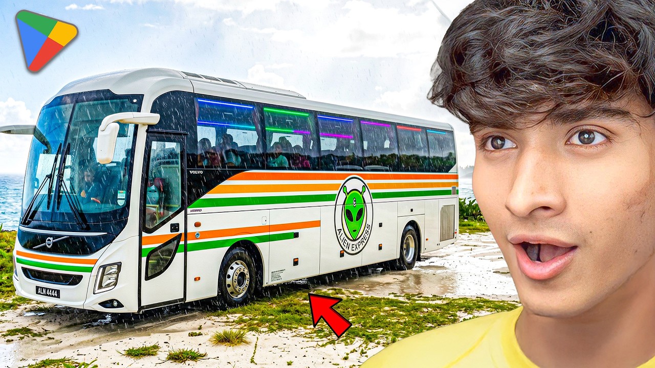 Playing BEST BUS GAME from Playstore😍