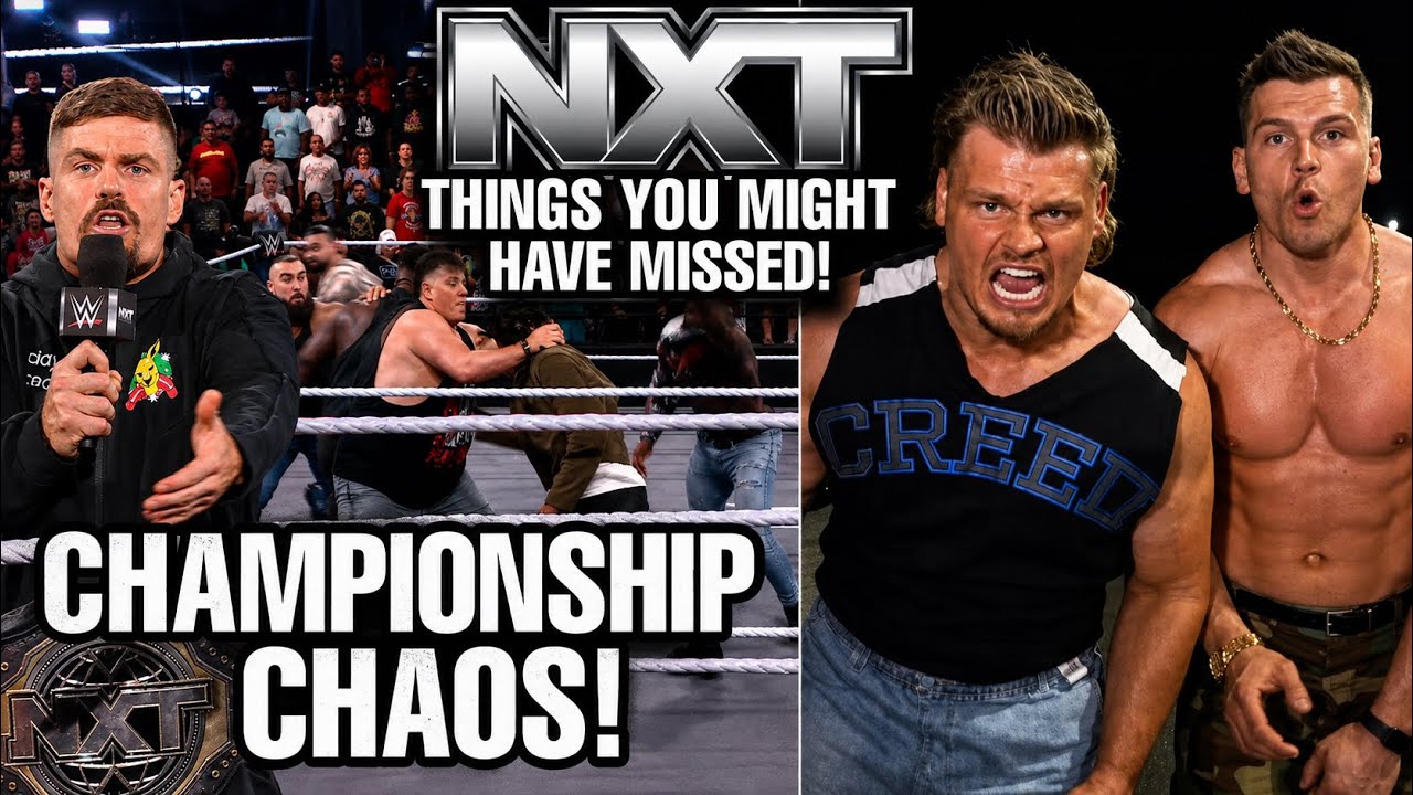 Братья Крид возвращаются в NXT! Титулы WWE упразднены! Грейсон Уоллер сеет хаос! WWE NXT
