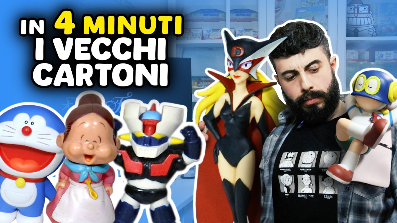 In 4 minuti tutti i Vecchi Cartoni anni '80 e '90 (Otaku no Fantasia - オタクのファンタジア)