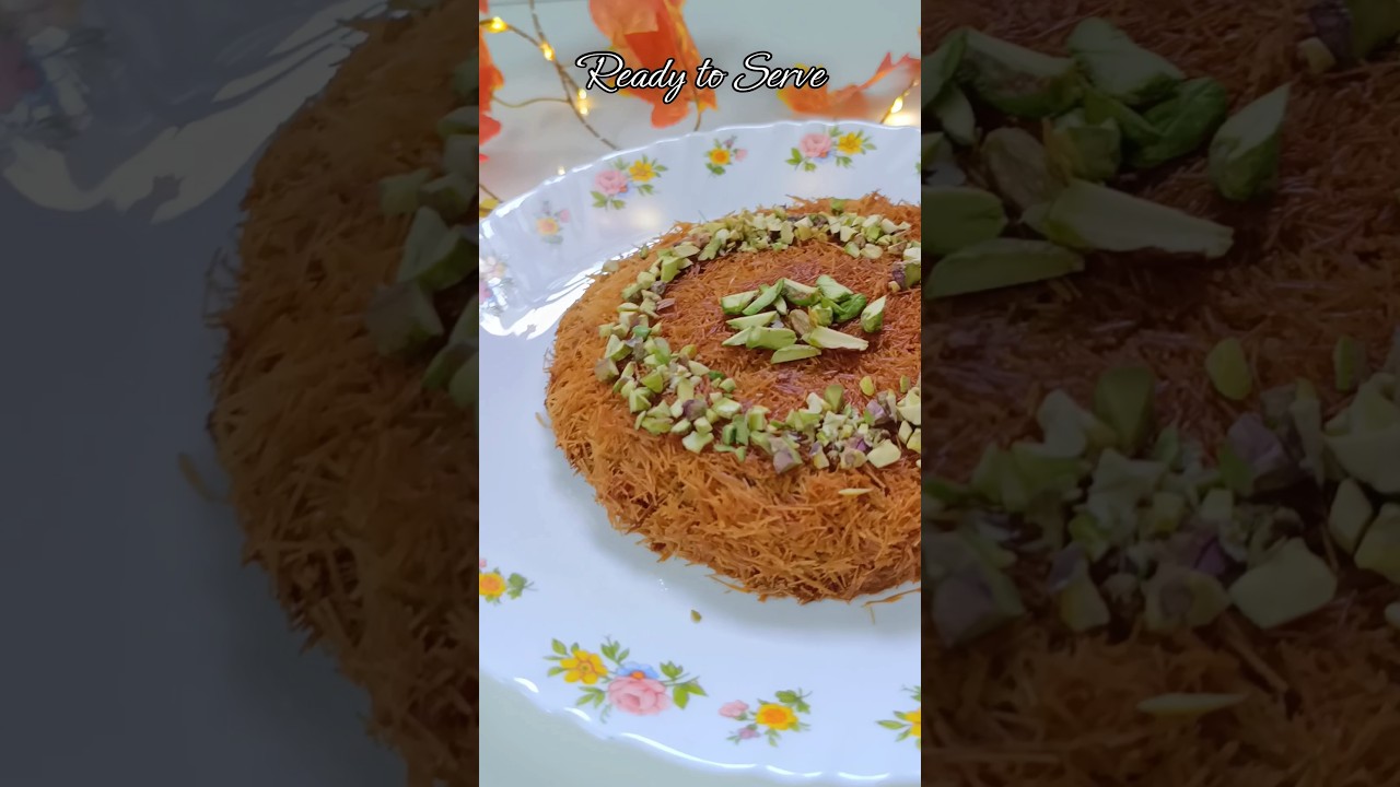 Kunafa recipe|| Indian style Kunafa recipe || #food #recipe #dubai #kunafa #dessert #arabicfood