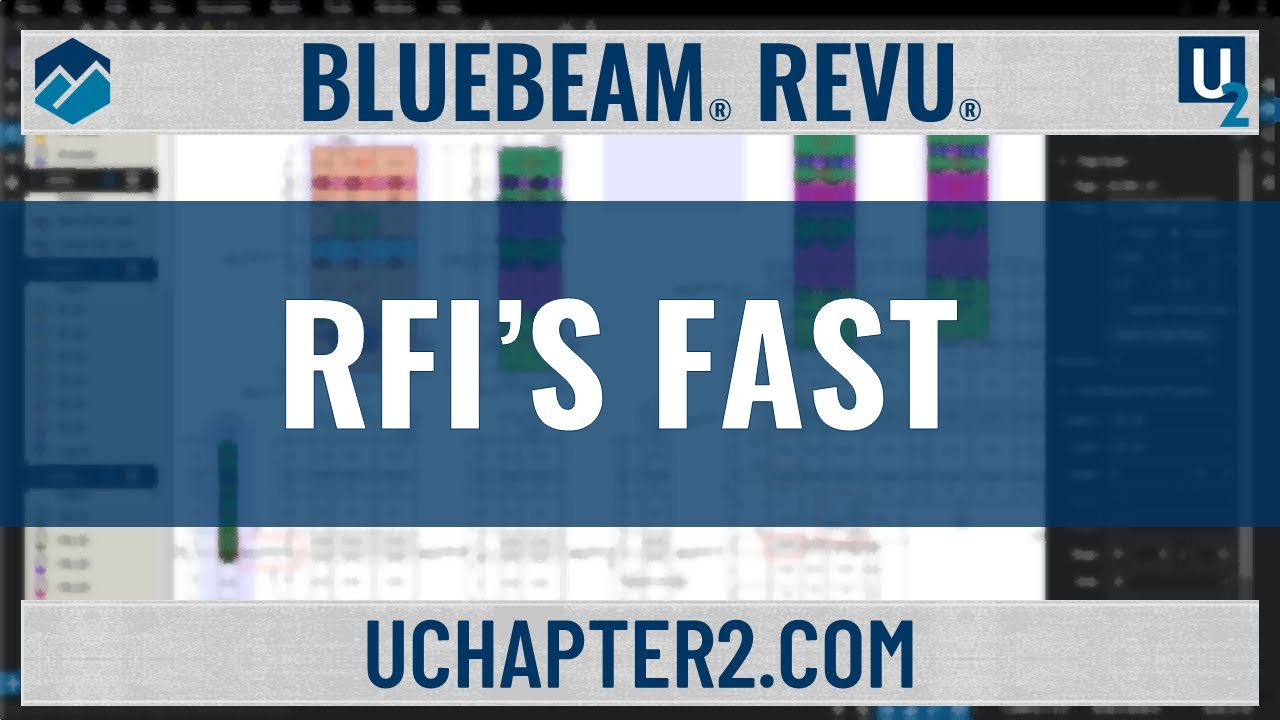 Bluebeam Revu — Быстрое создание запроса на информацию (RFI)