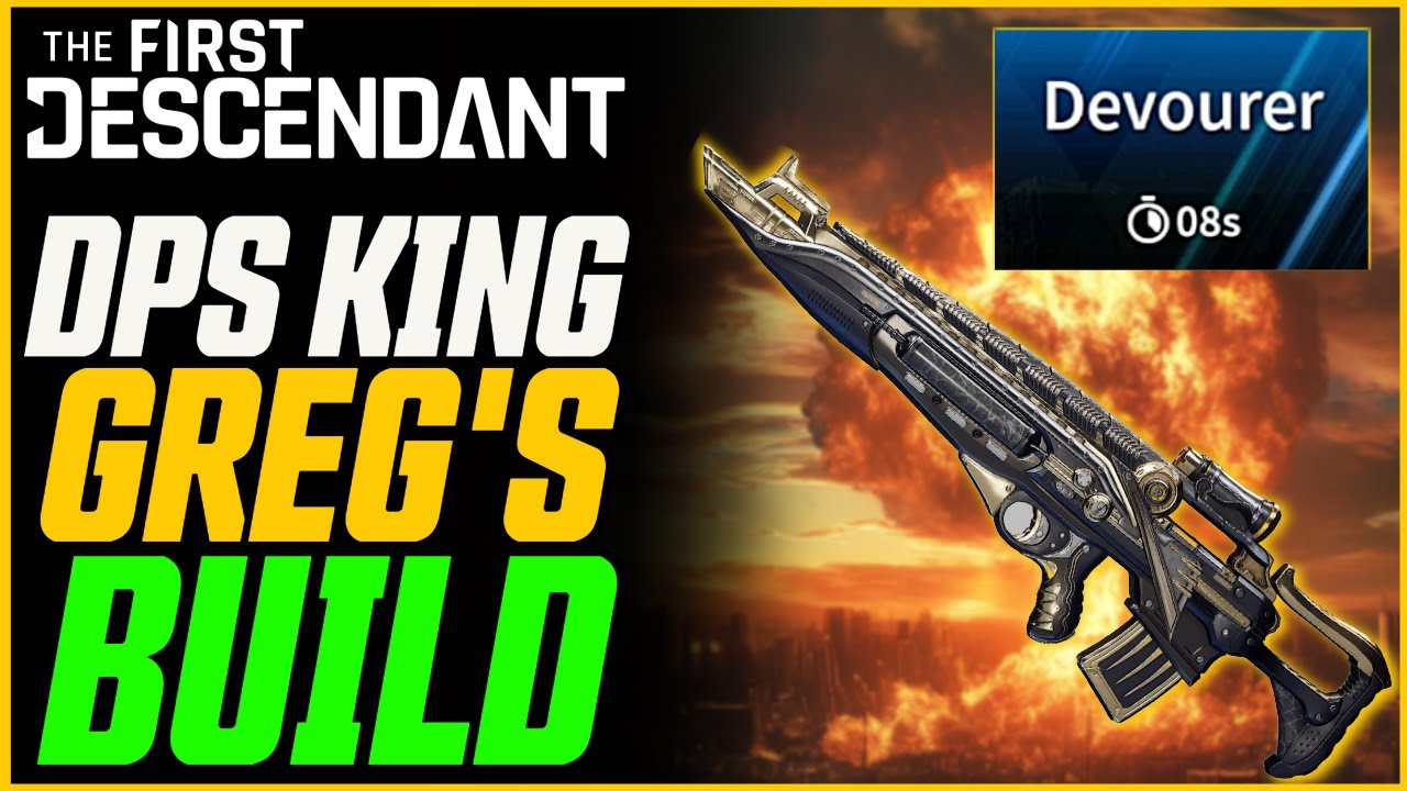 NEW DPS KING!? Post Buff Greg's Reversed Fate is INSANE // The First Descendant Weapon Build Guide