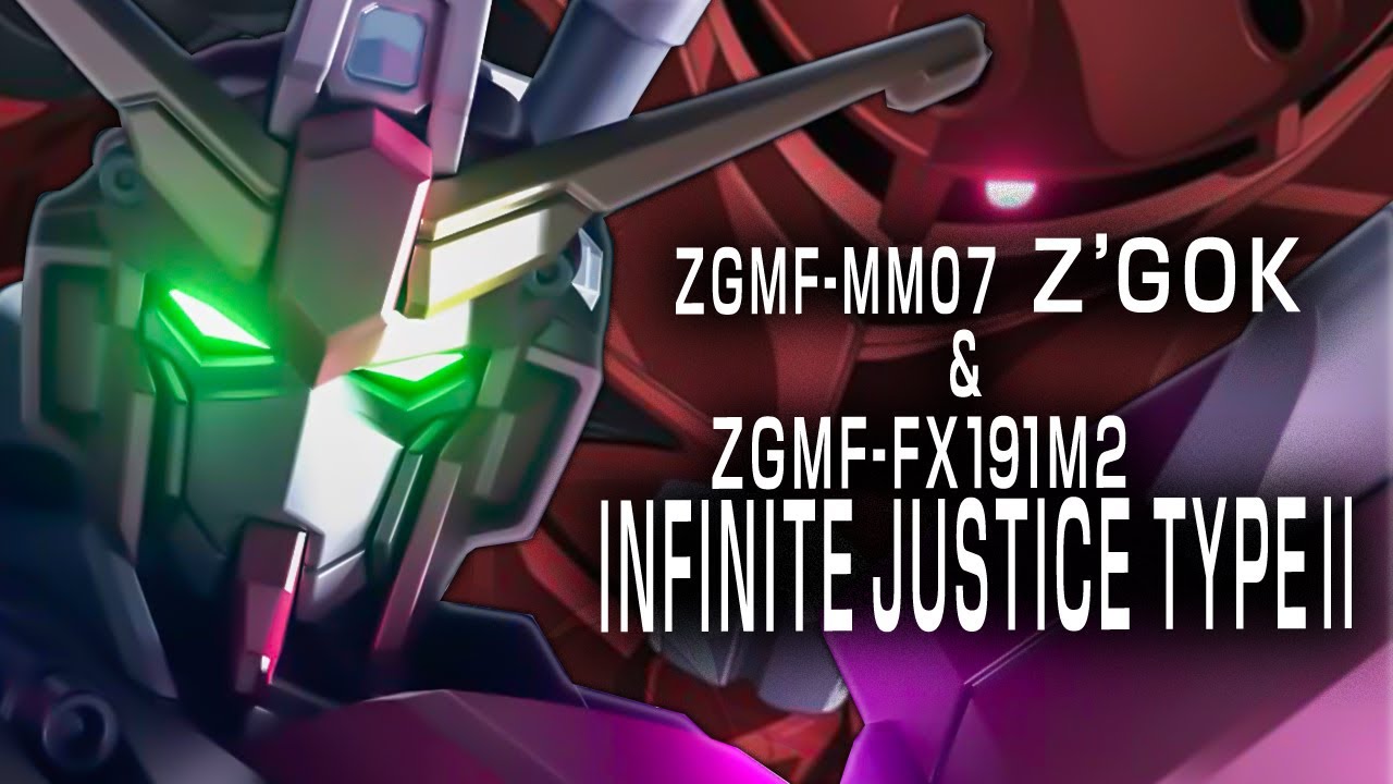 【CE最強の男】ZGMF-MM07 Z'GOK & ZGMF-X191M2 インフィニットジャスティス弍式 & アスラン・ザラ【機動戦士ガンダムSEED FREEDOM】