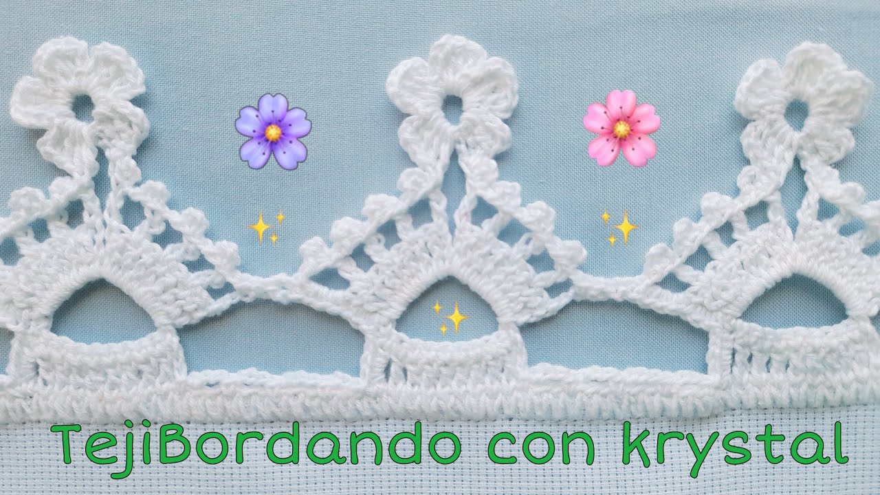 Puntilla #63 esta preciosa facil