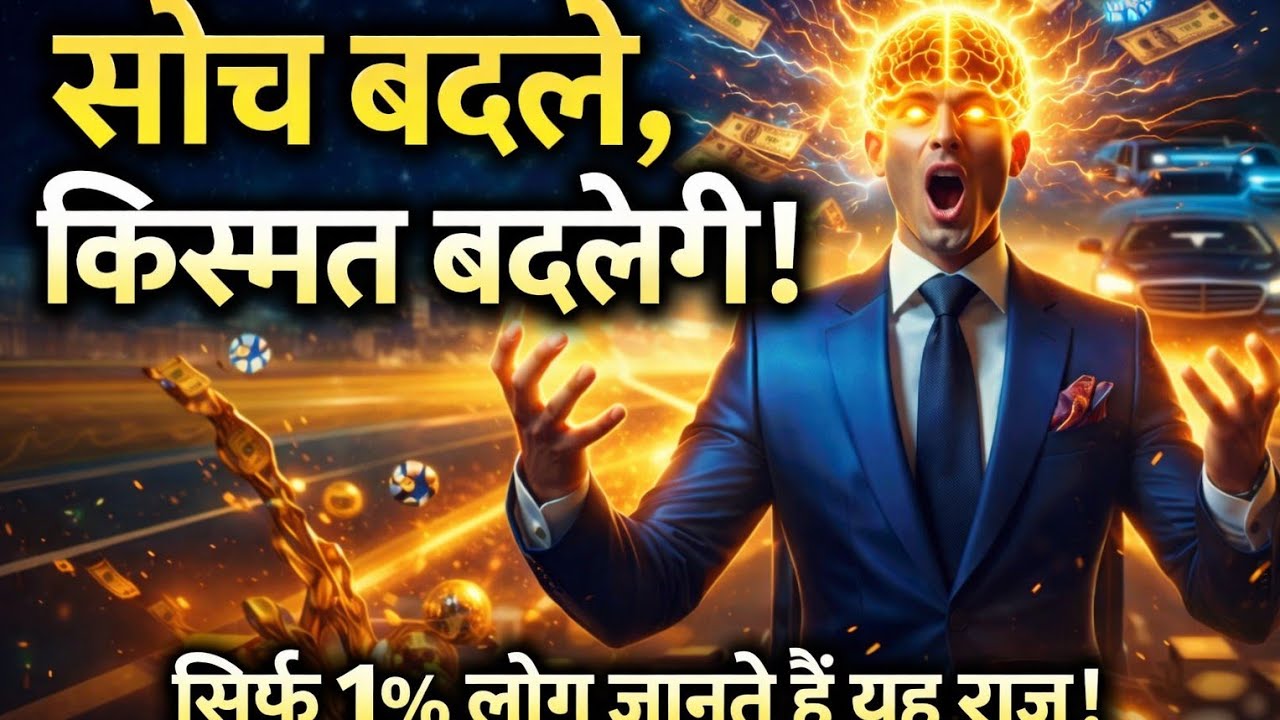सोच की ताकत तुम यकीन नहीं करोगे /power of thoughts/The power of positive thinking/Mute mindset 