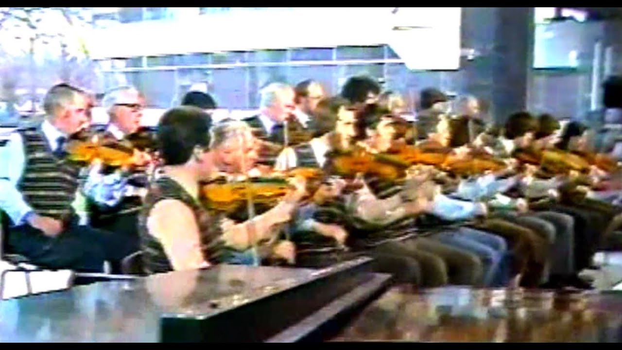 Shetland Fiddlers live on Pebble Mill 1981