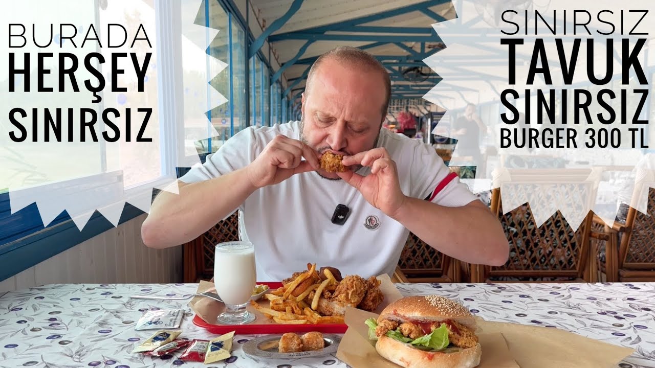 SINIRSIZ TAVUK SINIRSIZ BURGER SINIRSIZ İ&Ccedil;Lİ K&Ouml;FTE SINIRSIZ BAKLAVA HER ŞEY SINIRSIZ #reklam 