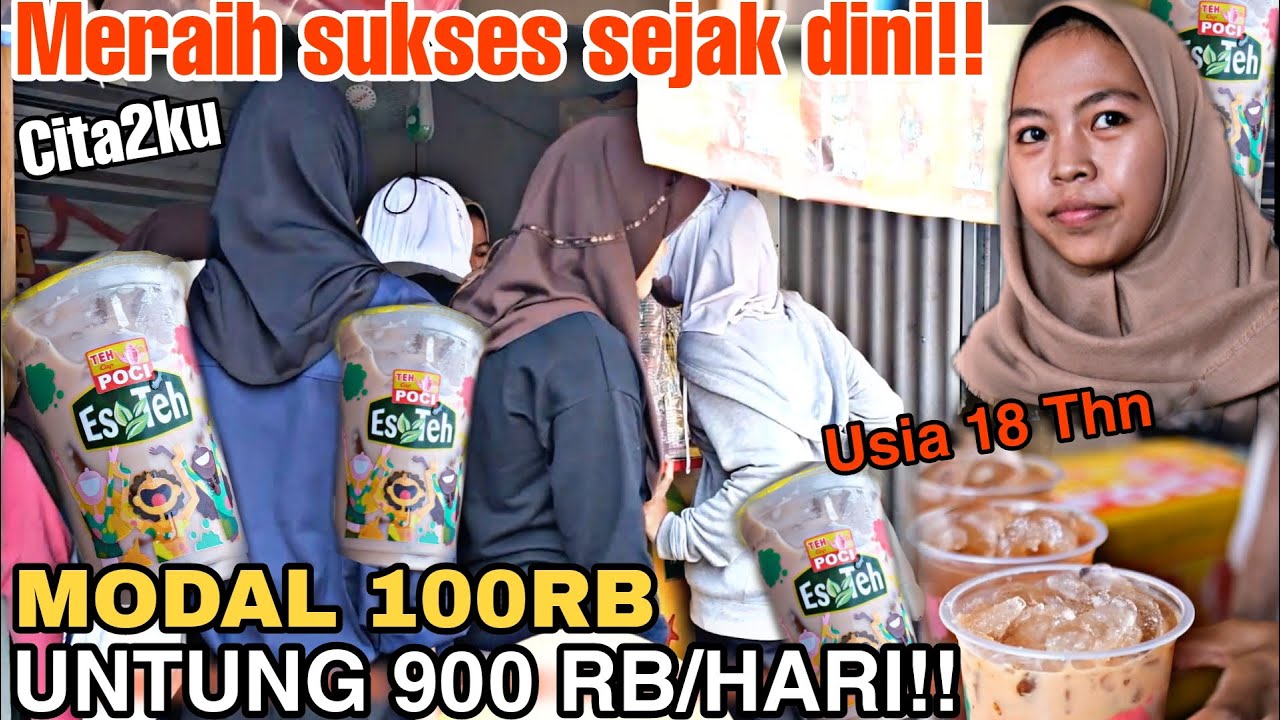 USAHA PALING KECIL DI MODAL!!! BARU BUKA 2 BULAN SUDAH MERAUP OMSET 1 JUTAAN PERHARI | IDE BISNIS