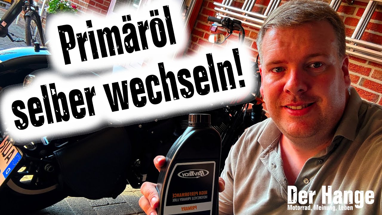 Harley-Davidson Primäröl wechseln - Ölwechsel selber machen (1/3) #harleydavidson #inspektion #diy